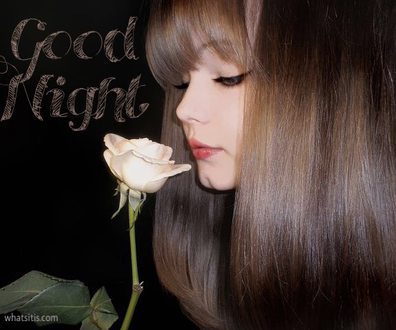 Good night flower image