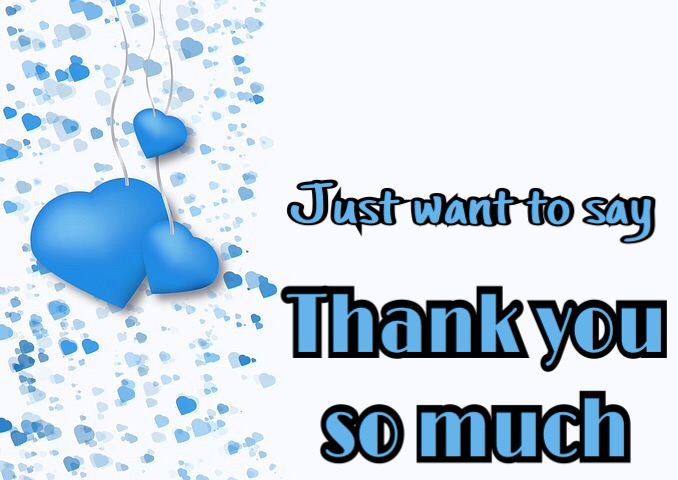 Just want to say thank you so much image