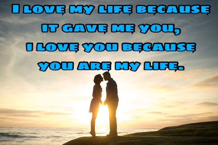 Romantic messages and images 