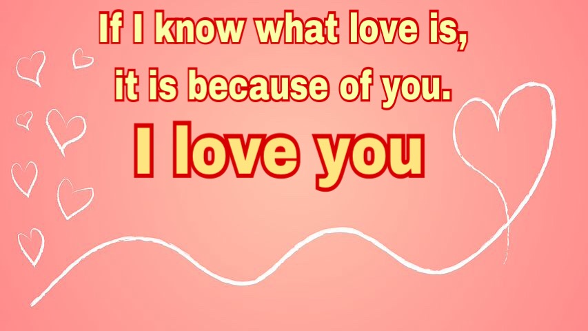 Sweet I love image with quotes