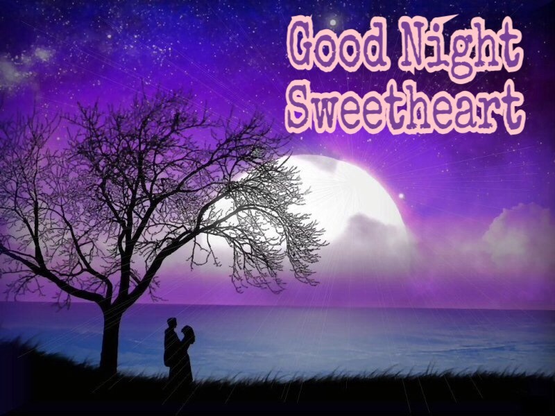 good night sweetheart image download