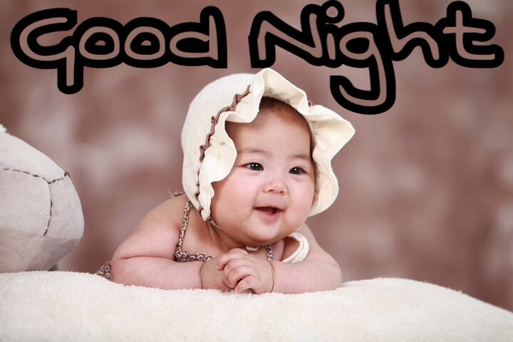 good night images with cute babies hd