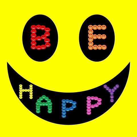 Be happy image for whatsapp dp 