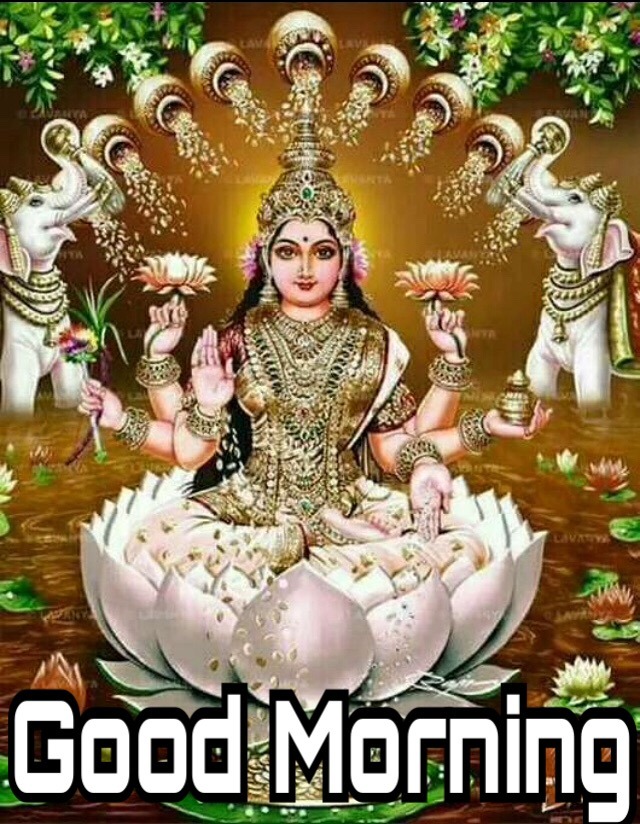 good morning images of goddess mahalaxmi