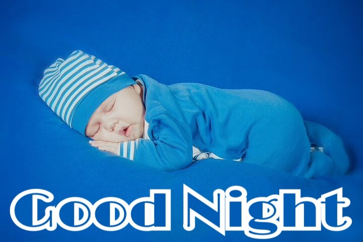 cute baby saying good night images