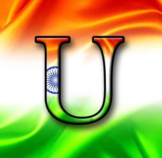 u word indian flag image 